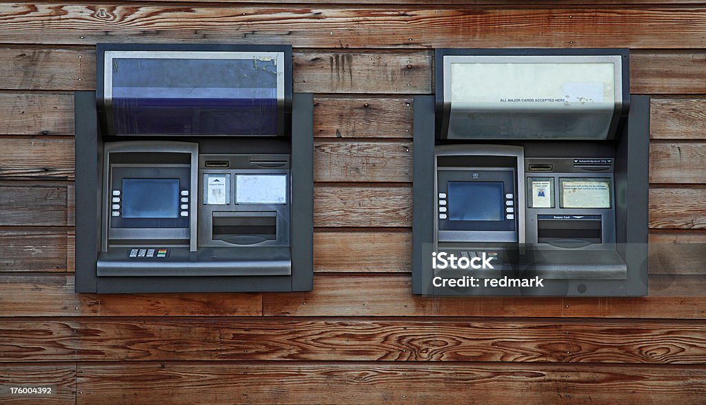 Cashpoints o ATM - Foto stock royalty-free di Affari