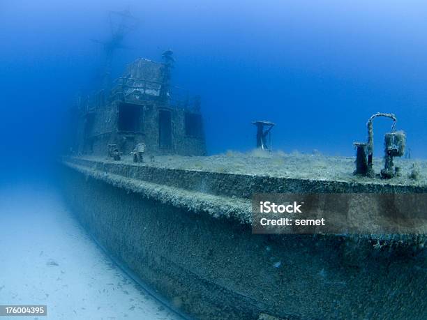 Photo libre de droit de Épave Du Bateau P29 Patrol banque d'images et plus d'images libres de droit de Au fond de l'océan - Au fond de l'océan, Eau, Faune