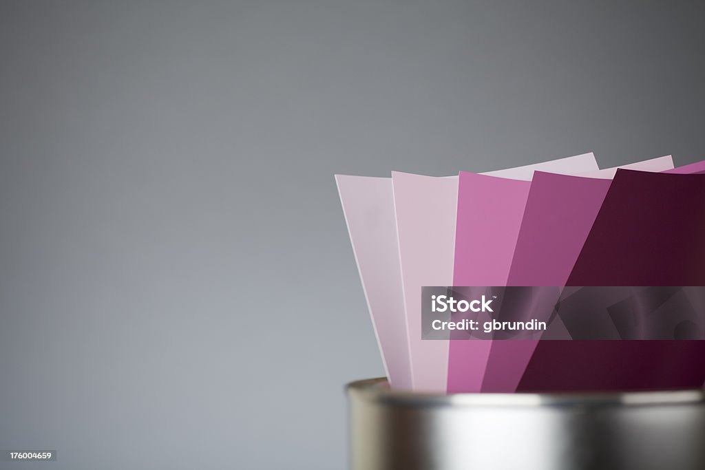 Escala de Color rosa - Foto de stock de Lata de pintura libre de derechos