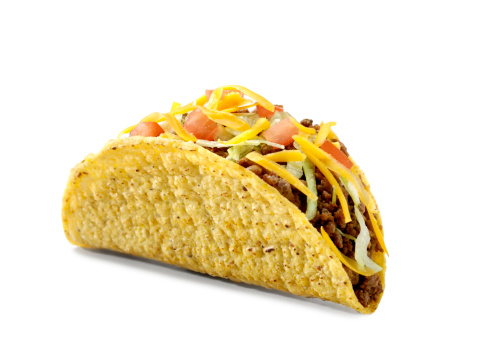 Hard Beef Taco 2 -Photographed on Hasselblad H3D-39mb Camera
