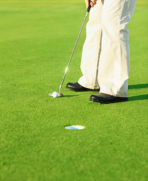 istock Low section view of a golfer during game 176005784