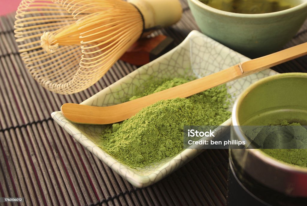 Té verde japonés - Foto de stock de Alimento libre de derechos