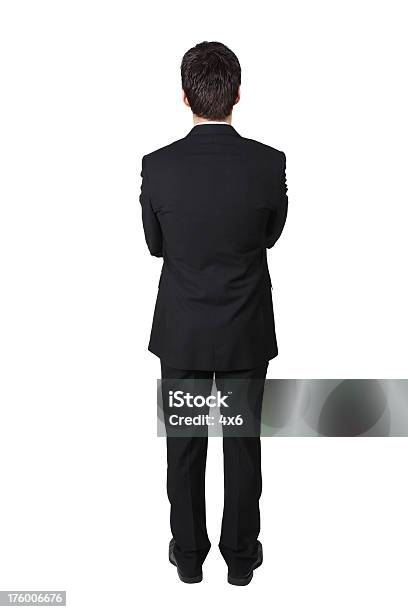 Business Man Back Side Stock Photo - Download Image Now - Back, Businessman, Turning