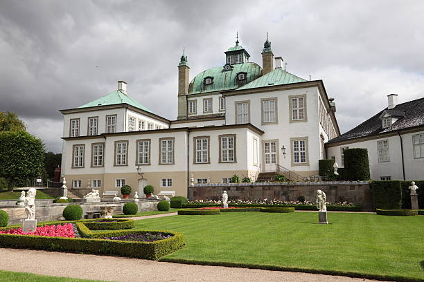 istock Fredensborg Slot (Castle) seen from the private garden 176006685