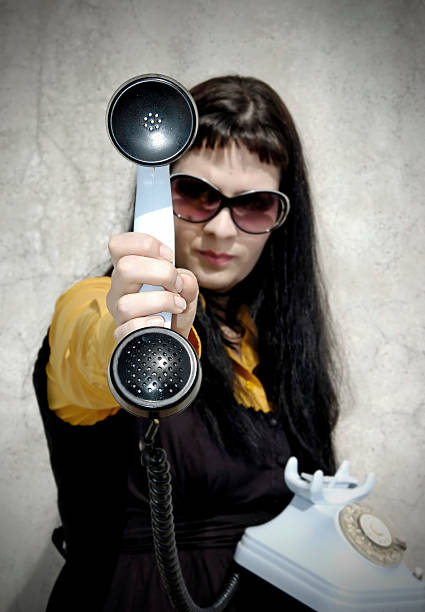Angry Girl on the Phone