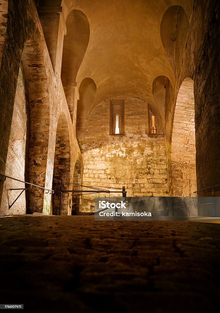 Entrance Of An Old Castle Ancient Stock Photo