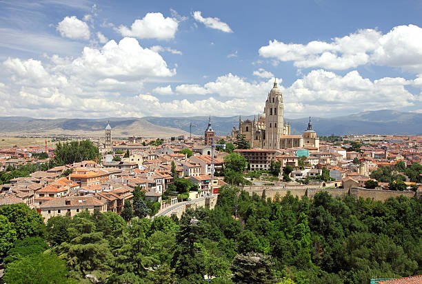 istock Skyline of Segovia, Spain 176007529