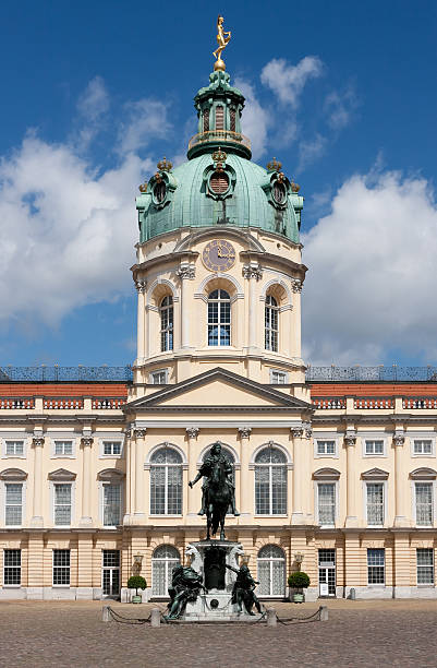 Charlottenburg Palace Tower stock photo