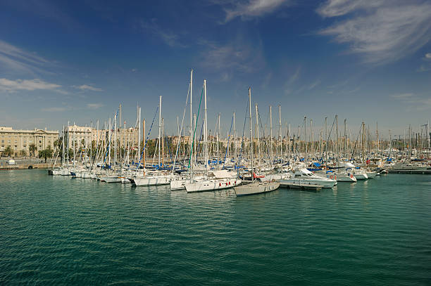 istock Main Harbour / Harbor Barcelona - Catalonia Spain 176007859