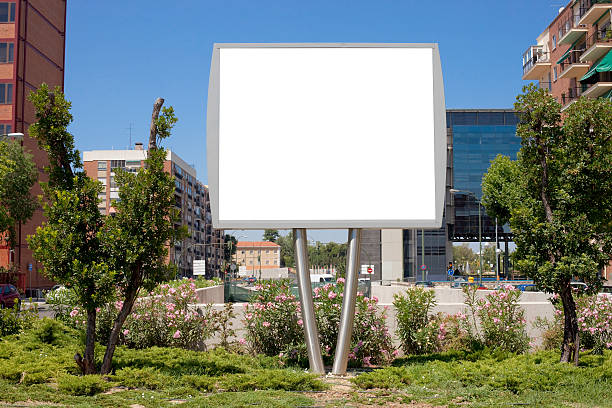 istock Small billboard in street. Series. 176008090