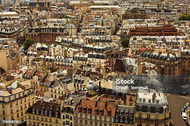 Houses Of Paris Stock Photo - Download Image Now - Apartment, Architecture, Balcony