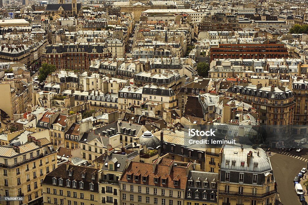 Casas de Paris - Foto de stock de Apartamento royalty-free