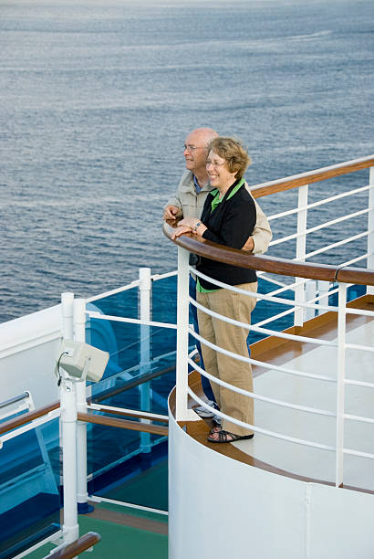 istock Senior Couple at Sea 176008915
