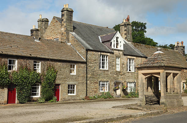 istock Old English Village 176009340