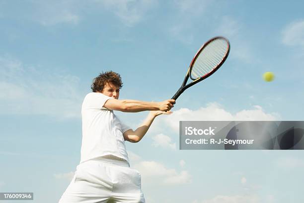 테니스 Player 20-24세에 대한 스톡 사진 및 기타 이미지 - 20-24세, T 셔츠, 개인 경기