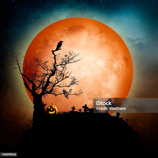 Jack Olantern - Fotografie stock e altre immagini di A forma di croce - A forma di croce, Albero, Ambientazione esterna