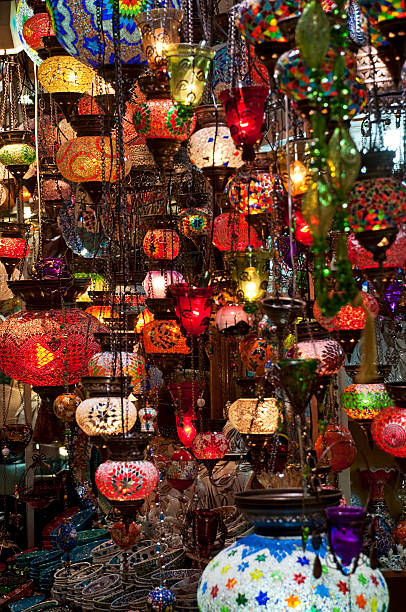 istock Turkish Lamps shop 176009696