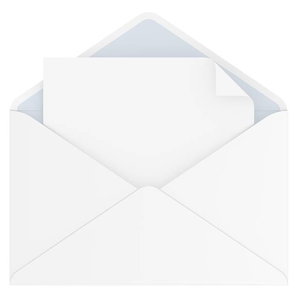 istock sheet of paper in envelope 176009860
