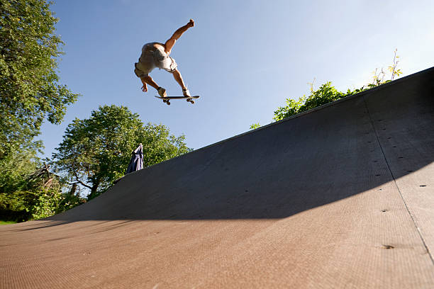 istock Skateboarder in Mid Air 176009905