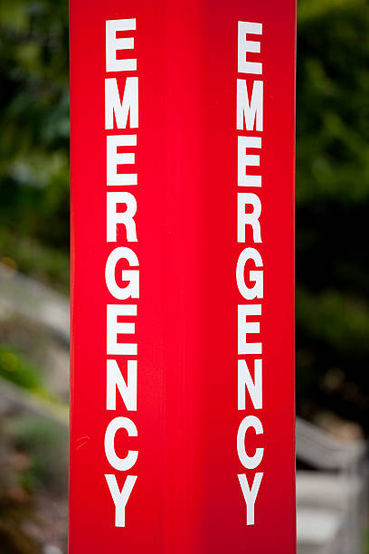 istock College or University Campus Emergency Call Station Sign 176010122