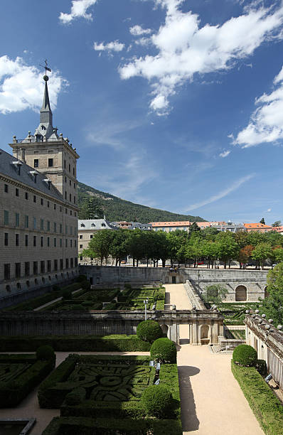 istock Gardens of the Escorial Monastery 176010192