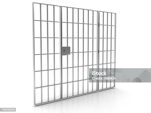 Gitterstäbe Stockfoto und mehr Bilder von Gitterstäbe - Gitterstäbe, Digital generiert, Gefängniszelle