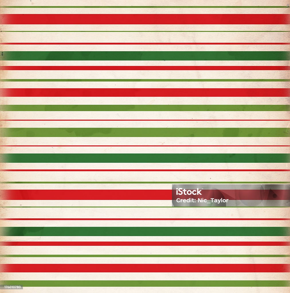 Christmas Paper Background "Image of an old, grungy piece of paper with a red and green stripe pattern. Great christmas background/design element. See more quality images like this one in my portfolio and in my Christmas background lightbox." Christmas Stock Photo