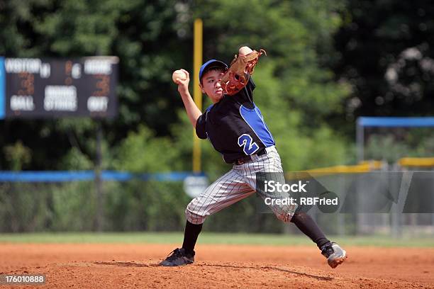 Pitcher Stock Photo - Download Image Now - Baseball - Ball, Baseball - Sport, Child
