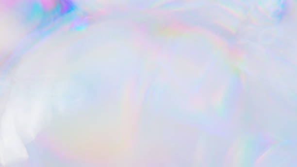 istock Abstract beautiful holographic background. Light effect colorful gradient texture in pale violet, pink and blue colors 3d rendering 1760109993