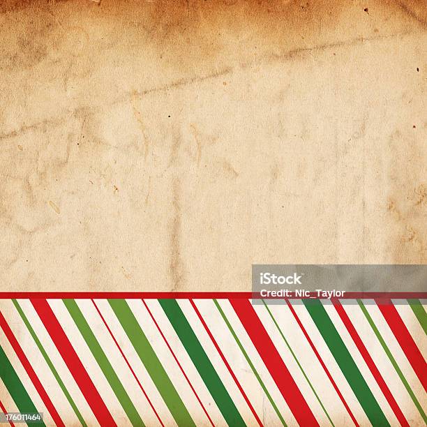 Fondo De Navidad De Papel Foto de stock y más banco de imágenes de Anticuado - Anticuado, Arte, Arte cultura y espectáculos