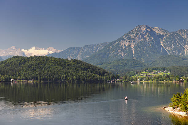 istock Summer Dachstein Panorama with the lake Altaussee infront (XXXL) 176011538