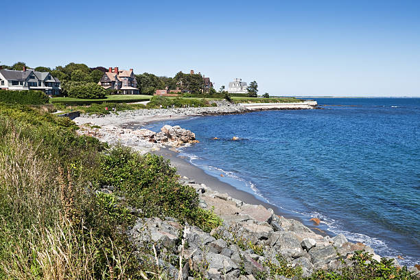 istock Rhode Island Cliff Walk at Newport 176011832