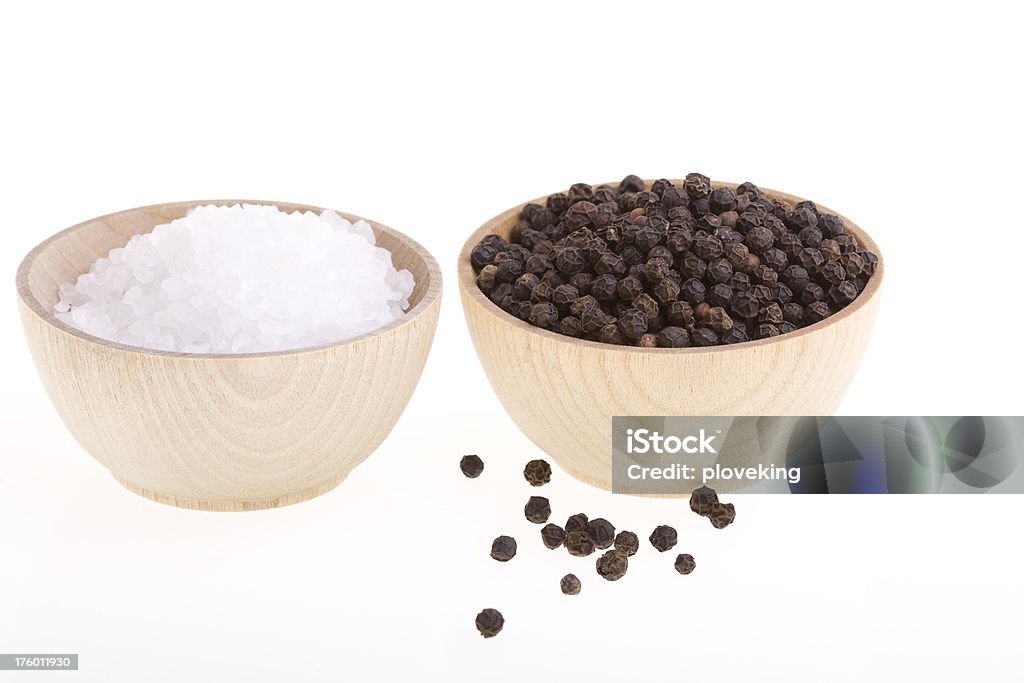 Toda sal e pimenta preta - Foto de stock de Pimenta-do-reino royalty-free