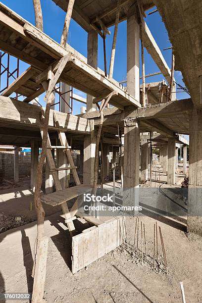 Wewnątrz Dom Budowa - zdjęcia stockowe i więcej obrazów Architektura - Architektura, Betonowy, Betonowy blok