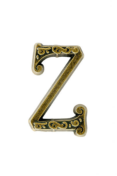 istock brass letter "Z" 176012722