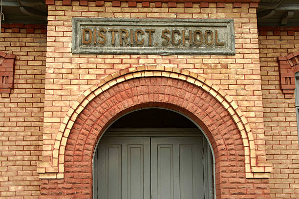 istock Historical District OneRoom Schoolhouse Entrance 176012738