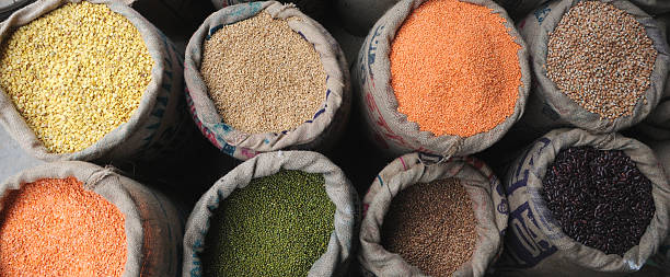 istock Bags of Indian Spices 176012892