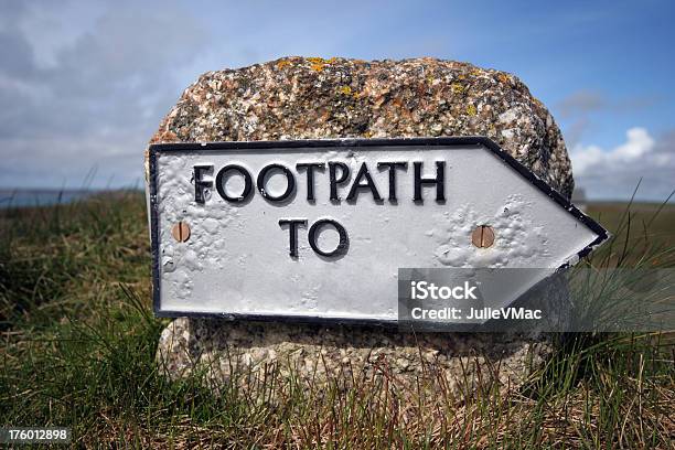 Footpath To Somewhere Stock Photo - Download Image Now - Advice, Assistance, Blank