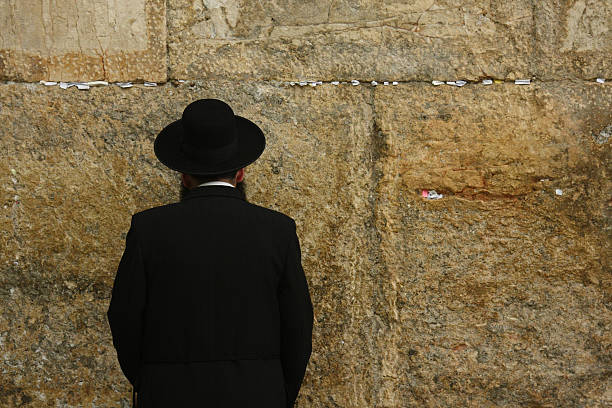 istock Jew praying at the Western Wall 176012974