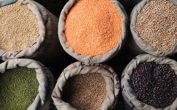 istock Bags of Indian Spices 176013054