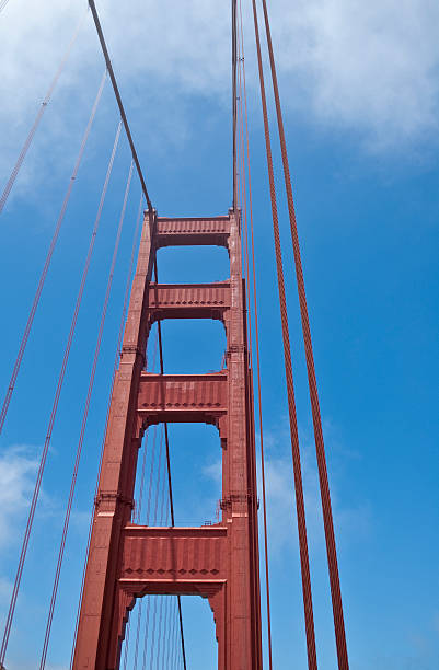 Golden Gate Tower stock photo