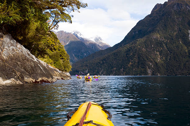 istock Kayaking on Milford Sound 176013424
