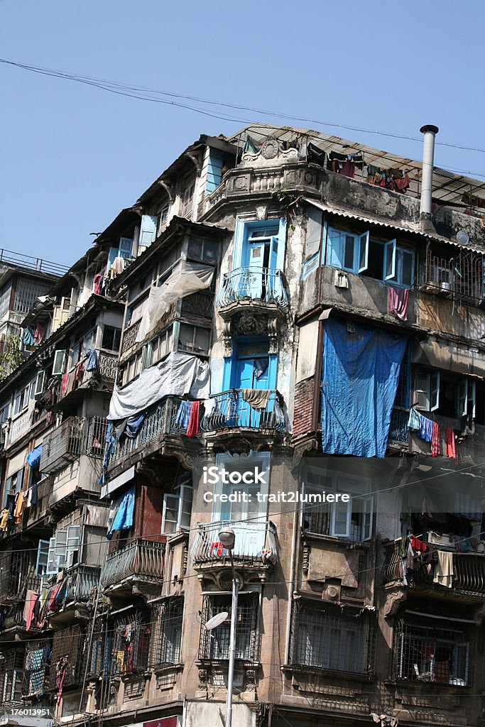 Apartment building en Mumbai - Foto de stock de Arquitectura exterior libre de derechos