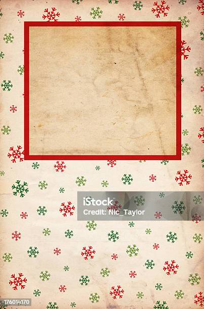 Vintage Snowflake Paper Stock Photo - Download Image Now - Art, Arts Culture and Entertainment, Backgrounds