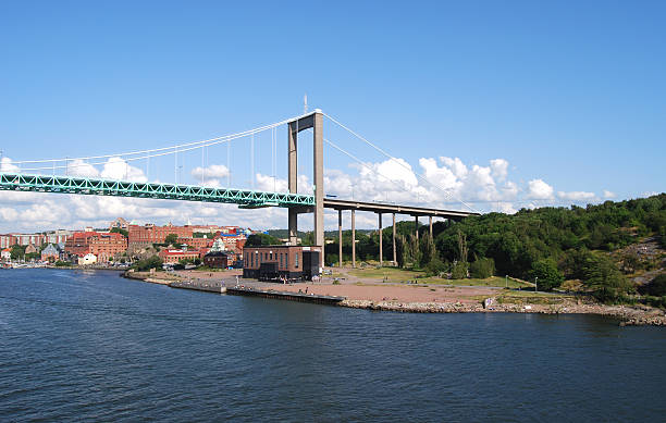 Bridge in G&#246;teborg, Sweden stock photo