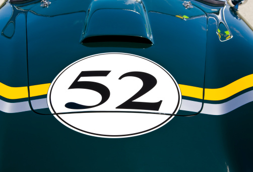 The car number for a racecar.