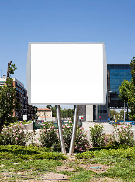 istock Small billboard in street. Series 176016052