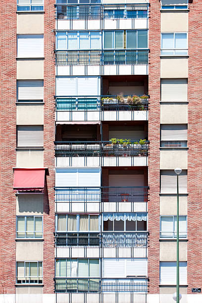 istock Neighborhood in a small apartment building. Series 176016493