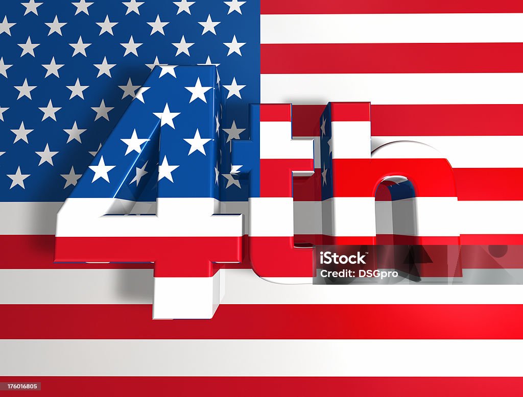 American 4 de julio - Foto de stock de América del norte libre de derechos