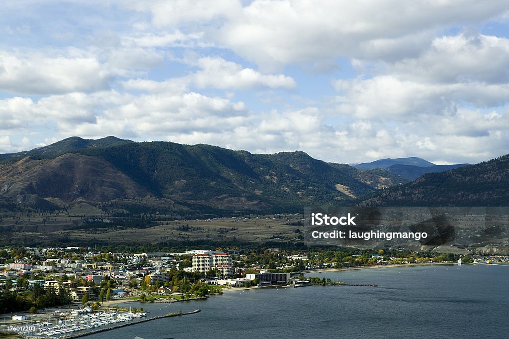 penticton ville de la vallée de l'okanagan de la Colombie-Britannique - Photo de Canada libre de droits